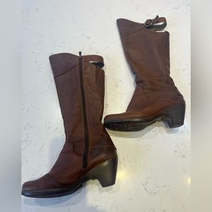 El Naturalista leather boots, size 38